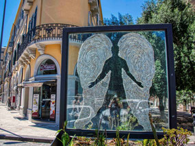 Etched Glass Angel