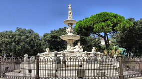 Orion Fountain in Piazza del Duomo