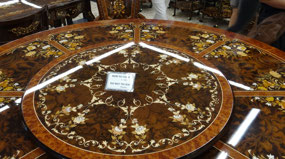Inlay Wood Table