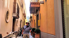Narrow Street in Sorrento