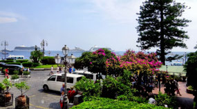 Port area in Amalfi