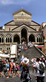 Steps up to Cathedral