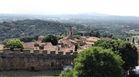 view from castle