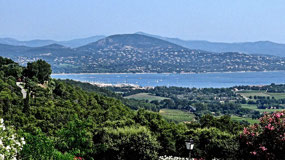 view of Bay of Saint-Tropez