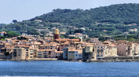 View of Old Town - leaving port