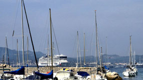 Ship in Harbor