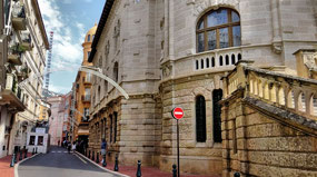 street next to Palace of Justice
