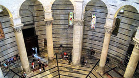 Bapistry from 2nd floor