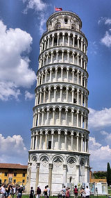 Leaning Tower from Cathedral