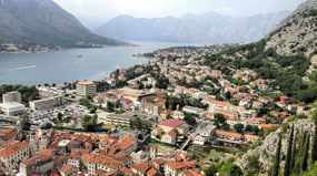 View of Bay of Kotor from Our Lady of Health