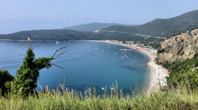 Overlook of Jaz Beach - Budva