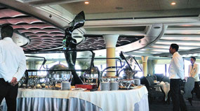 High Tea, Oceania cruise ship