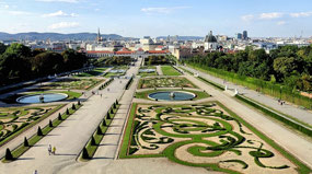Gardens between Upper & Lower Belevedere