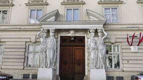 Palace Pallavincini gate entrance