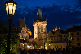 Lesser Town at night