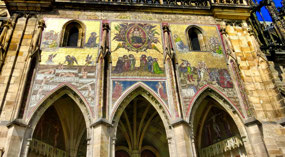 Golden Gate mosaics of Last Judgment