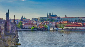 Lesser Town view across river-from Old Town
