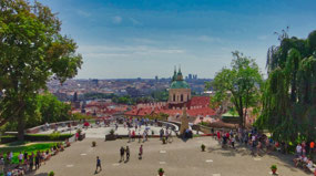 Semicircular Terrace - South Garden