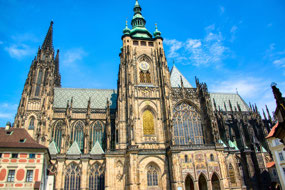 St Vitus from south courtyard
