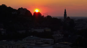 Sunset from Capuchin Mountain