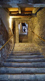 Catacomb steps