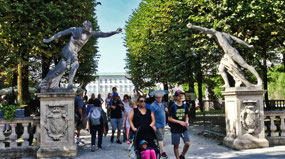  Mirabell Entrance - Roman God Statues