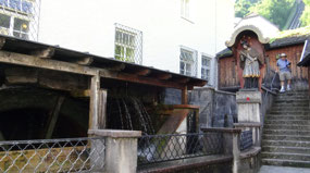 Waterwheel by St Peters monastery