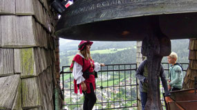 Bell Tower - Tour Guide in period costume
