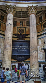 Columns in Basilica