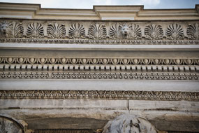 detailed stone work - Temple of Hadrian