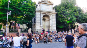 Trastevere - Piazza Trilussa