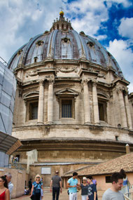 Michelangelo's Dome up close