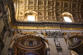 6-ft high letters around top