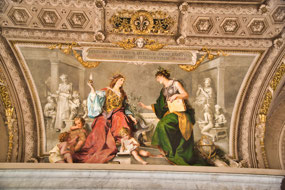 Ceiling painting 1817