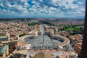 Cupola View - St Peter's Square