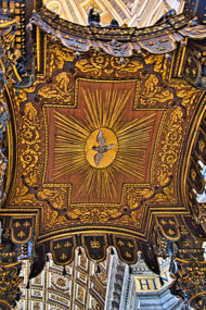 design on Baldachin top