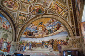 Raphaels most famous frescoes room