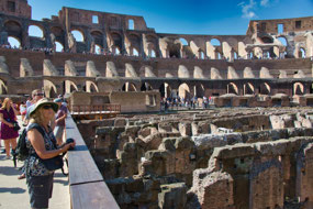 Arena overlooking Underground Passageways