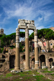 Ancient Rome ruins