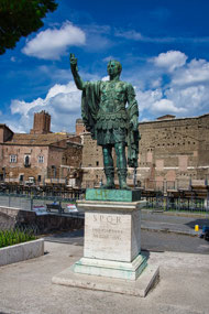 Caesar statue