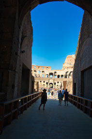 Entered at Gladiators' entrance