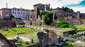 Roman Forum ruins
