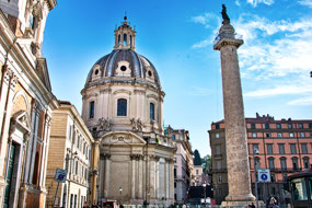Trajan's Column & Santa Maria di Loreto