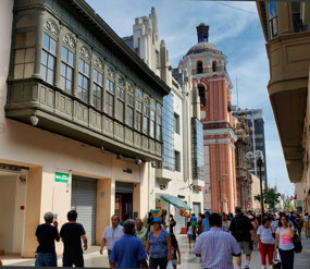 Buildings along Union Street