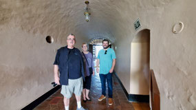 Touring Monastery & Catacombs