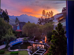 Color in Dawn Sky from Room Balcony
