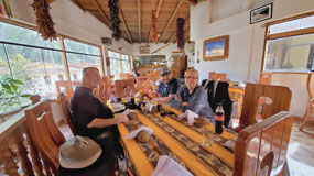 Apu Veronica restaurant - second floor dining