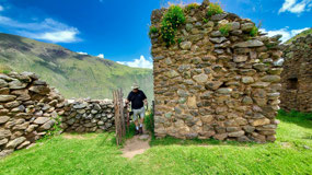 Entering Pumamarca Ruins