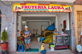 Fruit Store in Pisac