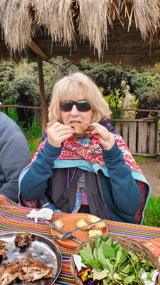 Meal - trying the Cuy